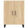 Stylish Highboard Sonoma Oak - 69.5x34x180 cm | HipoMarket