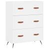 Elegant Highboard White 69.5x34x180 cm | Durable Storage Solution