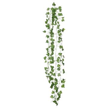 Artificial Ivy Garlands - 24 pcs Green 200 cm | HipoMarket