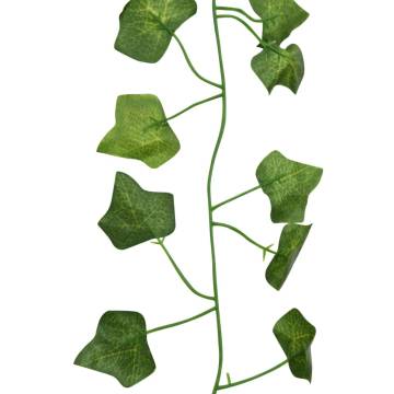 Artificial Ivy Garlands - 24 pcs Green 200 cm | HipoMarket