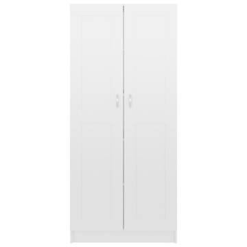 Book Cabinet High Gloss White | Stylish Storage Solution