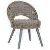 Sofa Chair Kubu Rattan Grey Colour grey Quantity in Package 1 