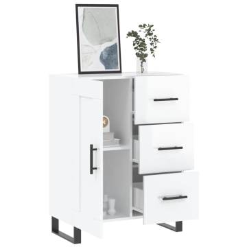 High Gloss White Sideboard - Stylish Storage Solution