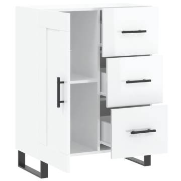 High Gloss White Sideboard - Stylish Storage Solution