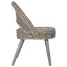 Stylish Kubu Rattan Grey Sofa Chair | Hipomarket UK