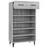 Shoe Cabinet Grey Sonoma - Stylish & Practical Storage Solution