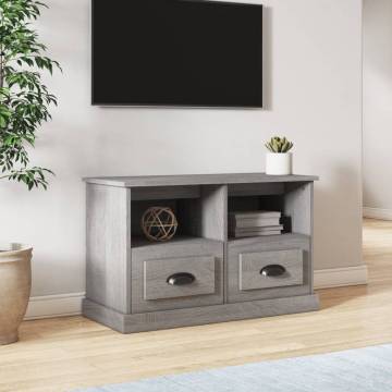 Stylish Grey Sonoma TV Cabinet - 80x35x50 cm | HipoMarket