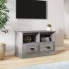 TV Cabinet Grey Sonoma 80x35x50 cm Engineered Wood Colour grey sonoma Size 80 x 35 x 50 cm Quantity in Package 1 