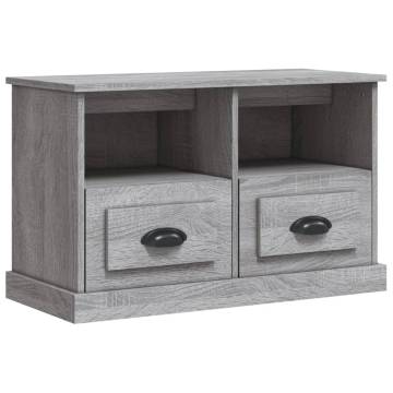 Stylish Grey Sonoma TV Cabinet - 80x35x50 cm | HipoMarket