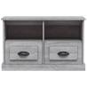 Stylish Grey Sonoma TV Cabinet - 80x35x50 cm | HipoMarket