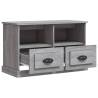 Stylish Grey Sonoma TV Cabinet - 80x35x50 cm | HipoMarket