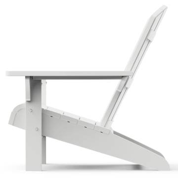 Keter Adirondack Chair Troy White | Comfortable Garden Seating