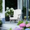 Keter Adirondack Chair Troy White | Comfortable Garden Seating