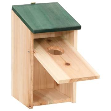 8 Wooden Bird Houses - Stylish Garden & Shelter - HipoMarket