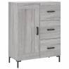 Elegant Highboard Grey Sonoma - Stylish Storage Solution