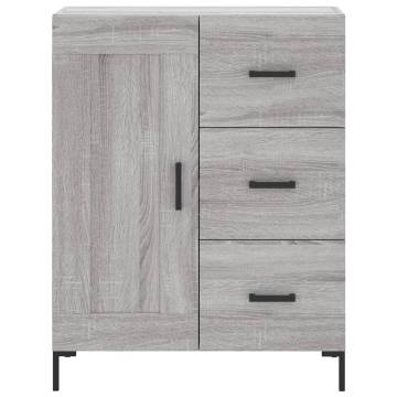 Elegant Highboard Grey Sonoma - Stylish Storage Solution