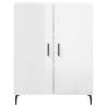 Highboard High Gloss White - Stylish Storage Cabinet | HipoMarket