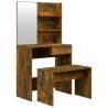 Dressing Table Set - Smoked Oak | Stylish & Functional Design