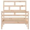 Solid Wood Pine Bed Frame 100x200 cm - Modern & Stylish