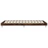 Smoked Oak Bed Frame 90x190 cm - Durable & Stylish