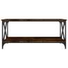 Elegant Smoked Oak Coffee Table | 100x50 cm | Hipomarket