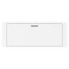 High Gloss White Wall Shoe Cabinet - Compact & Stylish