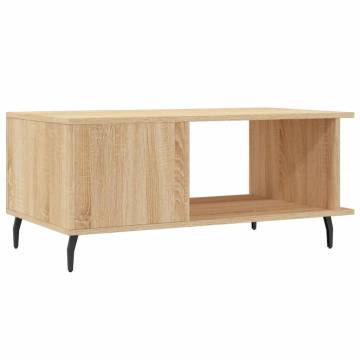 Sonoma Oak Coffee Table - Stylish & Durable 90x50x40 cm