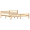 Solid Pinewood Bed Frame 180x200 cm Super King | HipoMarket