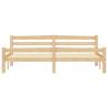 Solid Pinewood Bed Frame 180x200 cm Super King | HipoMarket