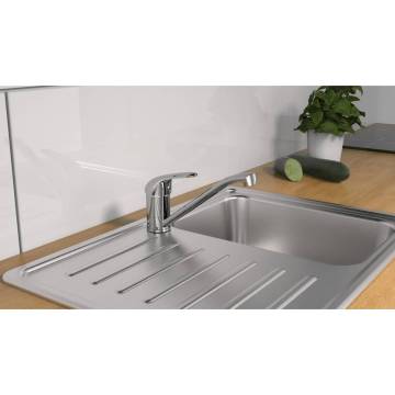 SCHÜTTE FALCON Low Pressure Chrome Sink Mixer - Durable Design