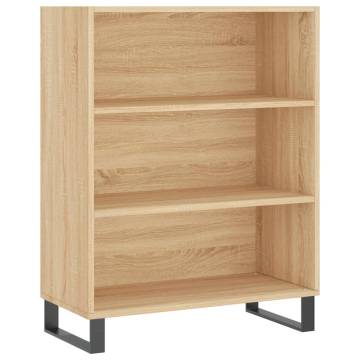 Stylish Highboard Sonoma Oak 69.5x32.5x180 cm | HipoMarket