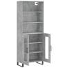 Highboard Concrete Grey - Stylish Storage Solution | Hipomarket