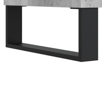 Highboard Concrete Grey - Stylish Storage Solution | Hipomarket