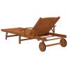 Sun Loungers 2 pcs Solid Wood Acacia for Your Outdoor Space