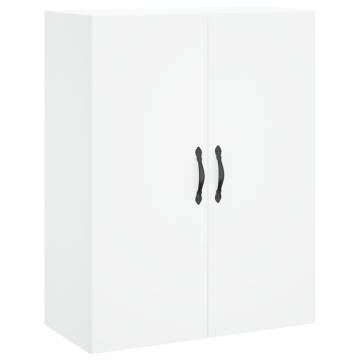 Stylish Highboard White 69.5x34x180 cm - Quality Storage