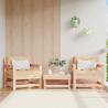 Garden Chairs 2 pcs Solid Wood Pine Colour natural pine Quantity in Package 1 Model chair (2 pcs) 