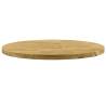 Solid Oak Round Table Top 800mm - Rustic Charm for Your Home