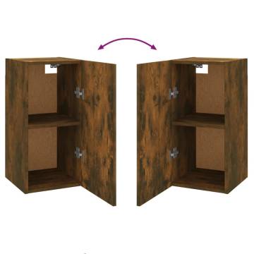 Stylish Smoked Oak TV Cabinets - 2 pcs | Hipomarket