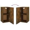 Stylish Smoked Oak TV Cabinets - 2 pcs | Hipomarket