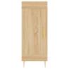 Stylish Highboard Sonoma Oak - 34.5x34x180 cm