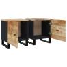 Solid Wood Mango Bedside Cabinets - Set of 2 | Hipo Market