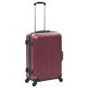 Hardcase Trolley Set 3 pcs - Wine Red ABS | Hipomarket