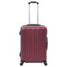 Hardcase Trolley Set 3 pcs - Wine Red ABS | Hipomarket