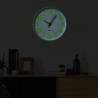 Luminous Wall Clock White 30 cm - Easy Read Timepiece