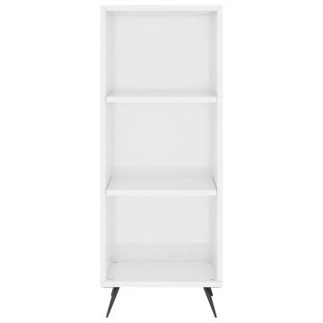 Highboard High Gloss White - Stylish Storage Solution | HipoMarket