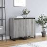 Sideboards 2 pcs Grey Sonoma 40x35x70 cm Engineered Wood Colour grey sonoma Quantity in Package 2 