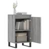 Stylish Grey Sonoma Sideboards - 2 pcs Engineered Wood