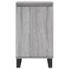 Stylish Grey Sonoma Sideboards - 2 pcs Engineered Wood