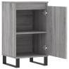 Stylish Grey Sonoma Sideboards - 2 pcs Engineered Wood