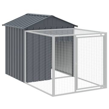 Durable Chicken Cage with Run - Galvanised Steel | HipoMarket